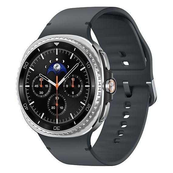 Galaxy Watch8 Classic | 46 мм | Black | Sport/Graphite | M/L, Размер: 46 мм, Цвет: Black, Тип ремешка: Sport, Цвет ремешка: Graphite, Размер ремешка: M/L, Подключение часов: Bluetooth / Wi-Fi